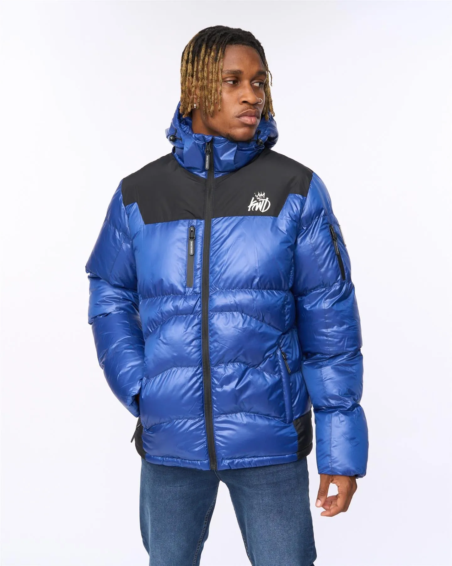 Ascend Puffer Jacket Blue sold by Kings Will Dream product image thumbnail 2