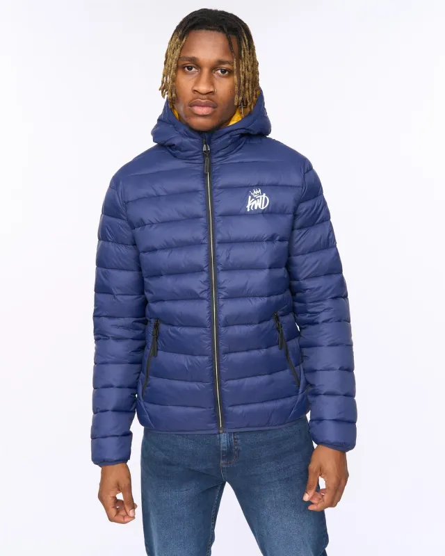 Jackinson Puffer Jacket Navy sold by Kings Will Dream