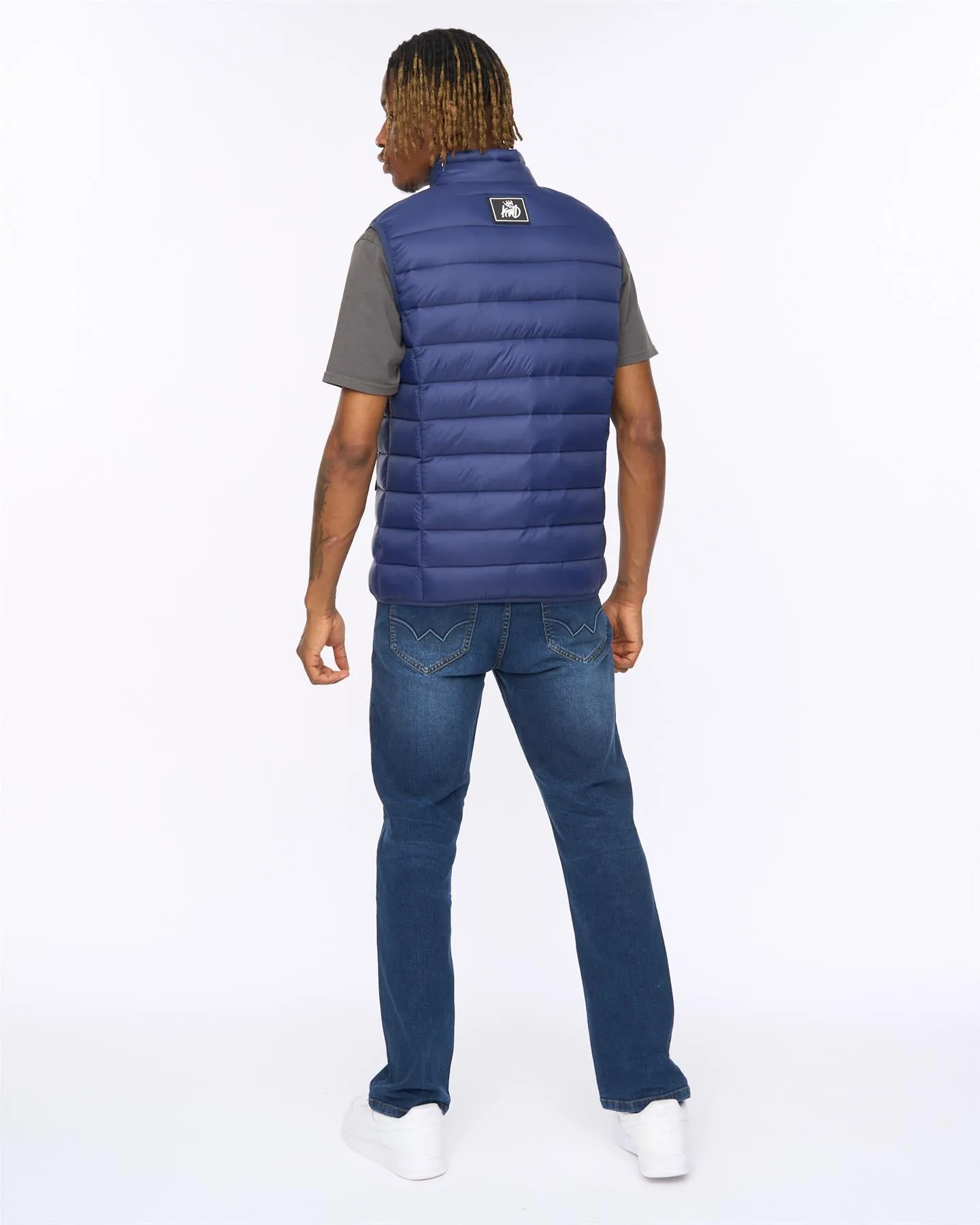 Jackinson Gilet Navy sold by Kings Will Dream product image thumbnail 4