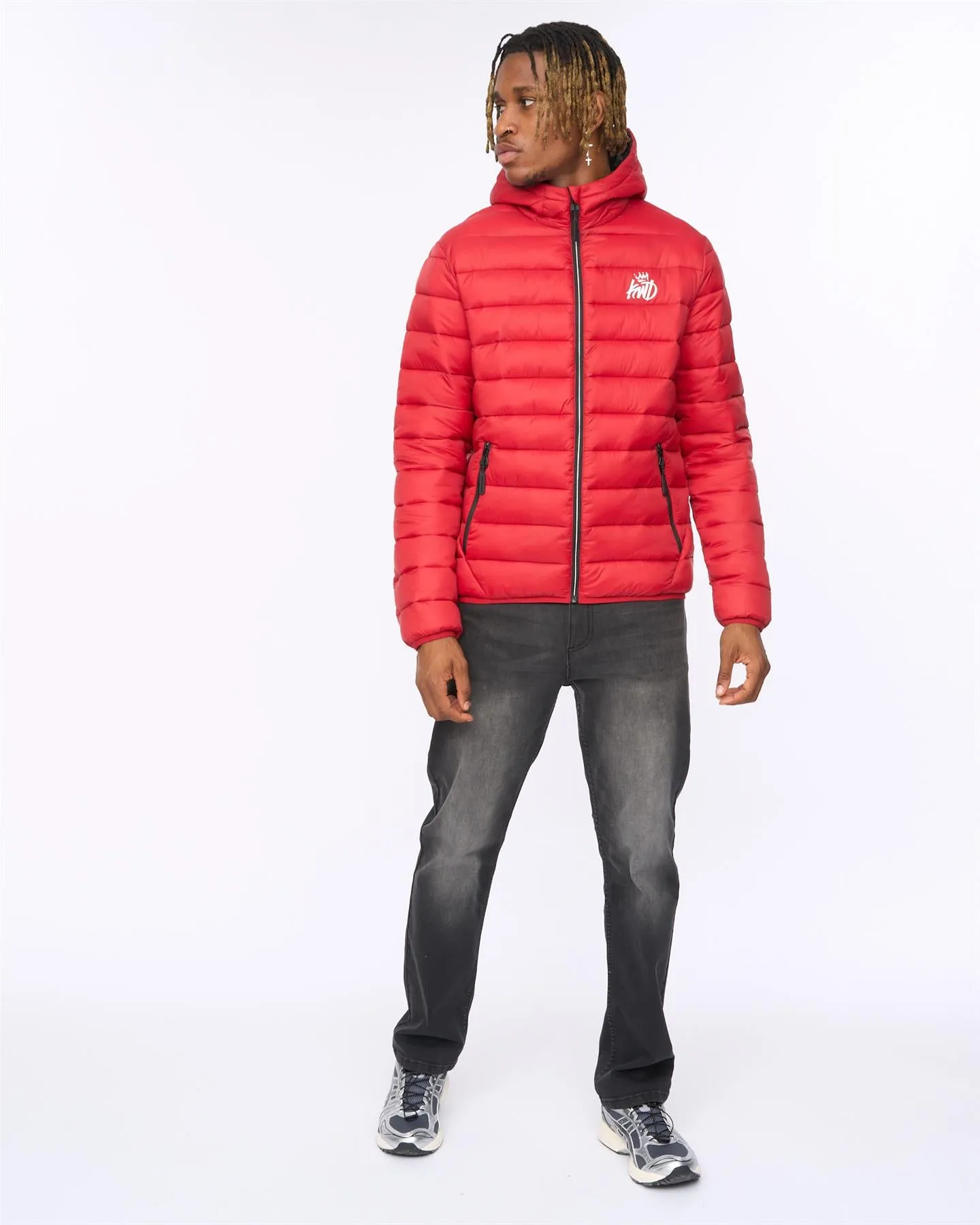 Jackinson Puffer Jacket Red sold by Kings Will Dream product image thumbnail 3