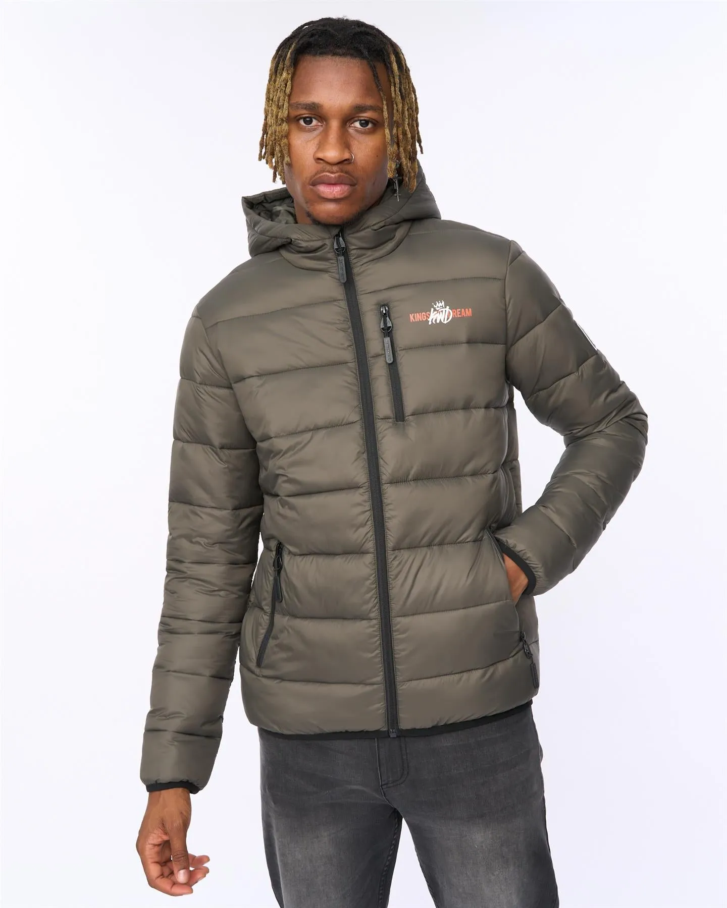 Barcana Puffer Jacket Olive sold by Kings Will Dream