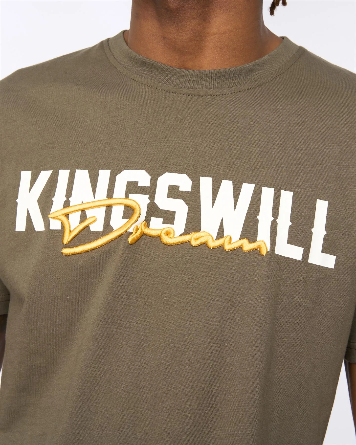 Bilkie T-Shirt Olive sold by Kings Will Dream product image thumbnail 5