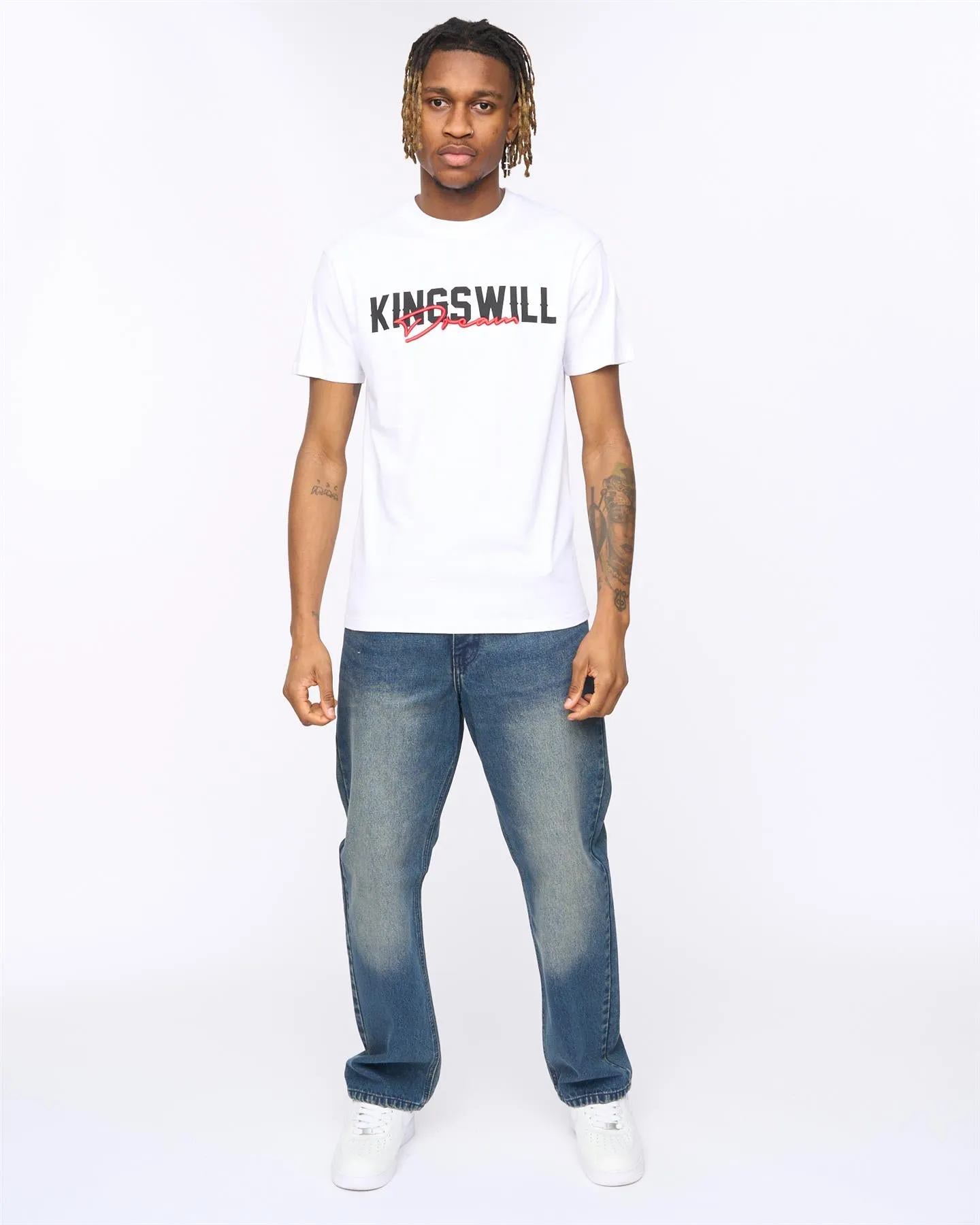 Bilkie T-Shirt White sold by Kings Will Dream product image thumbnail 3