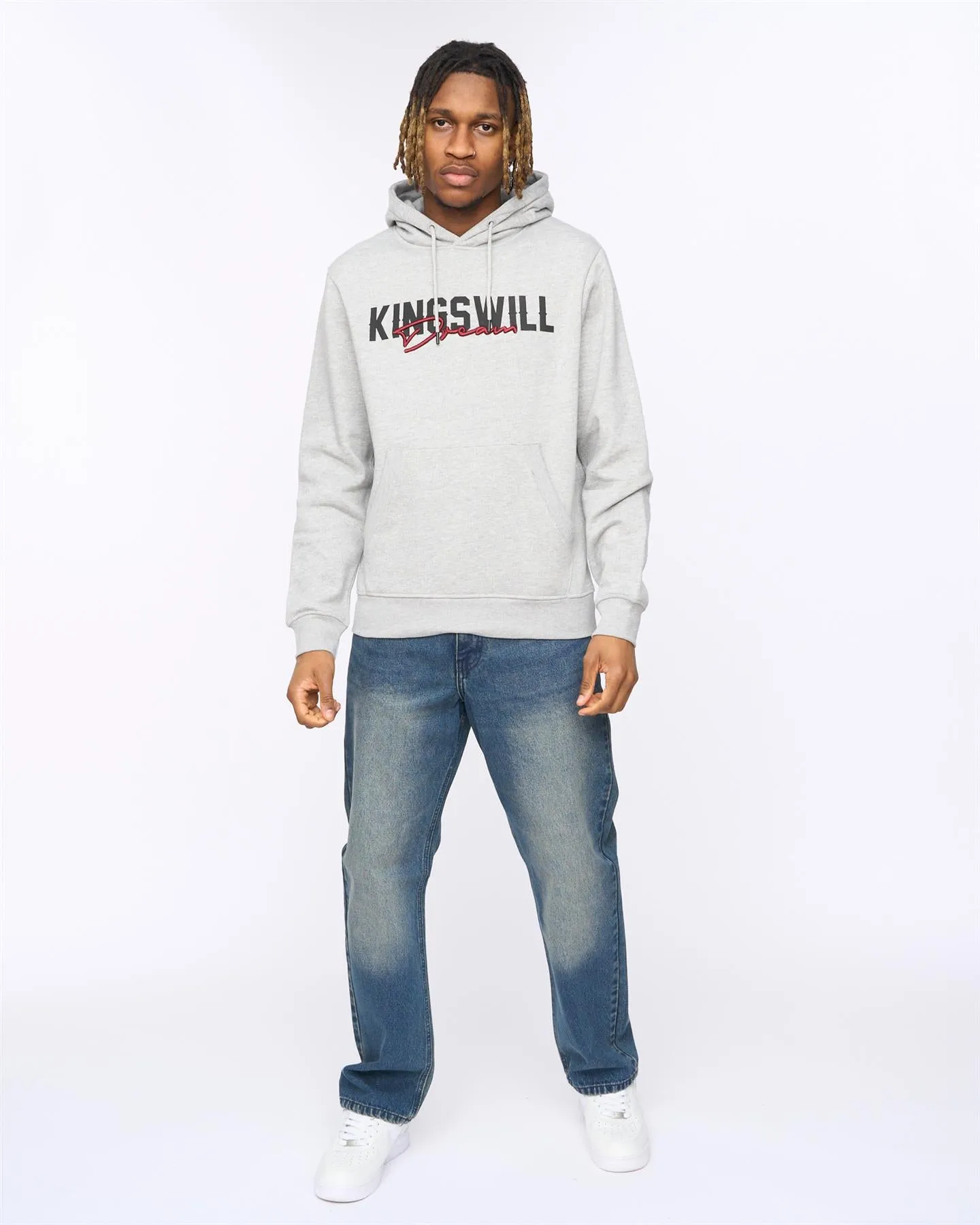 Bilkie Hoodie Grey Marl sold by Kings Will Dream product image thumbnail 3