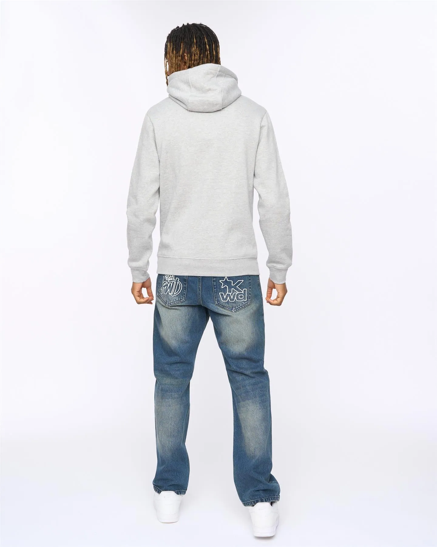 Bilkie Hoodie Grey Marl sold by Kings Will Dream product image thumbnail 4