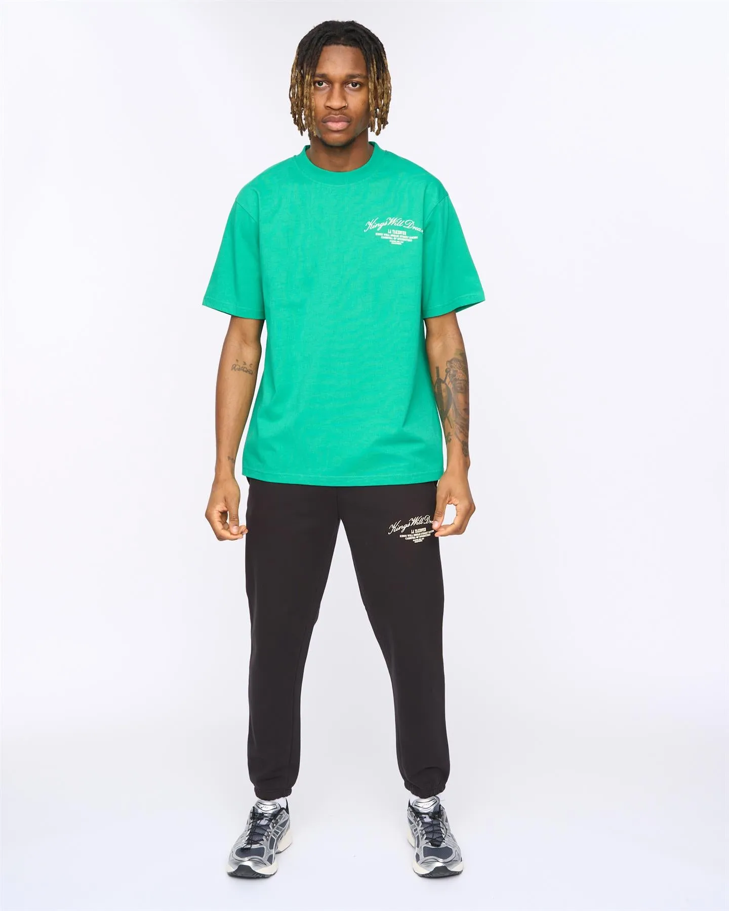 Arch Oversized T-Shirt Green sold by Kings Will Dream product image thumbnail 3