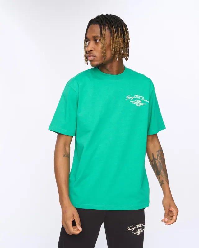 Arch Oversized T-Shirt Green made by Kings Will Dream
