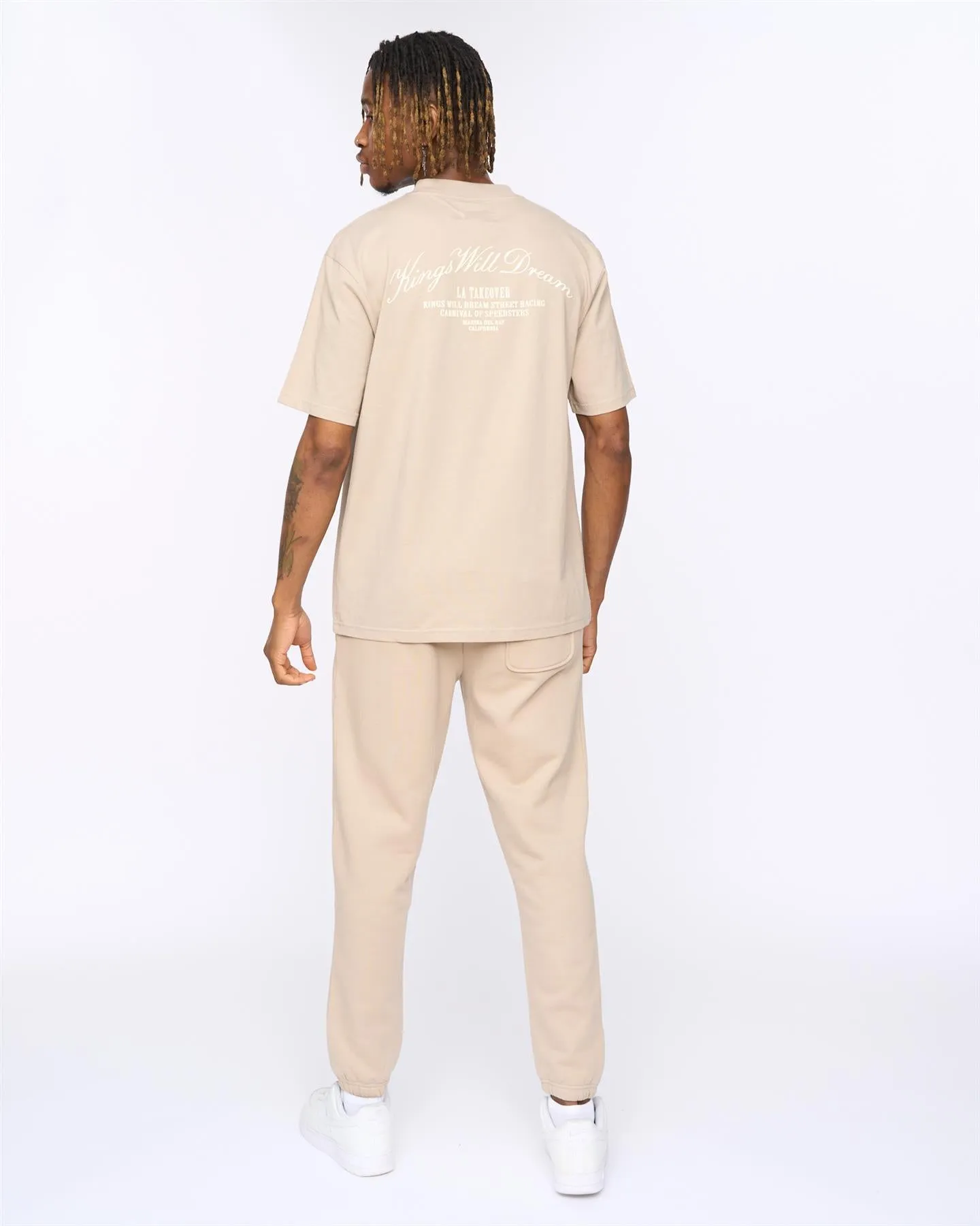 Arch Oversized T-Shirt Stone sold by Kings Will Dream product image thumbnail 4