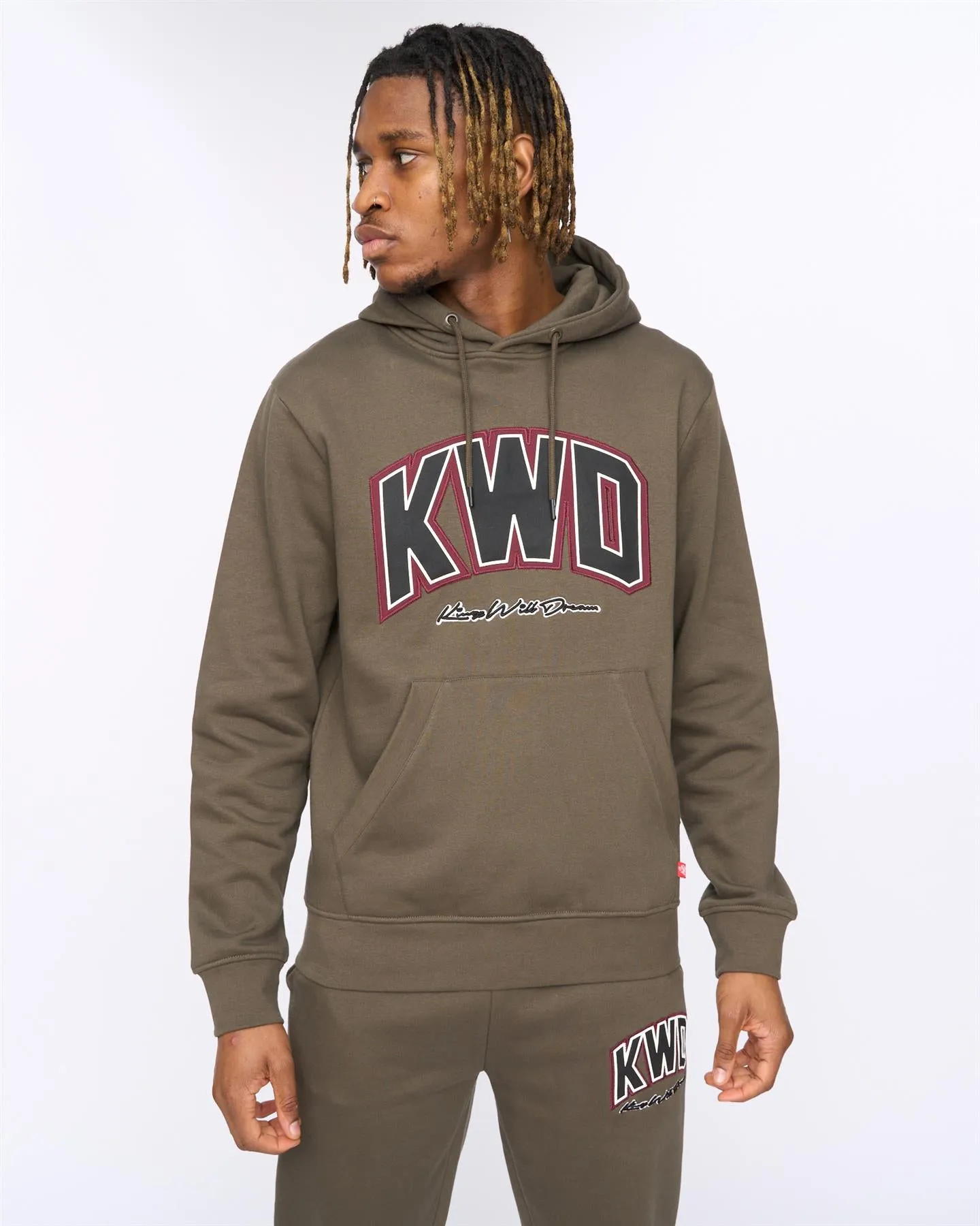Kingdome Hoodie Olive sold by Kings Will Dream product image thumbnail 2