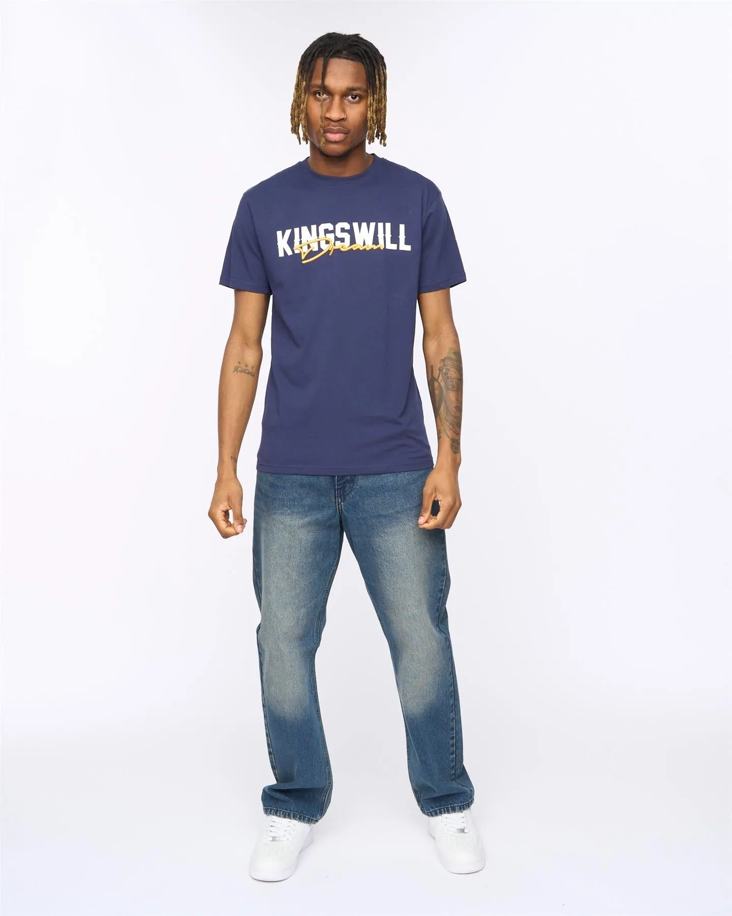 Bilkie T-Shirt Navy sold by Kings Will Dream product image thumbnail 3