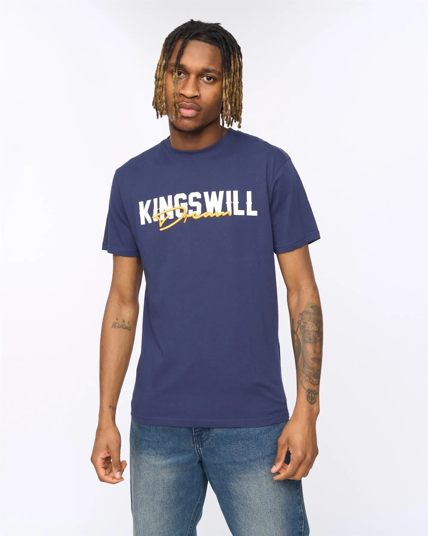 Bilkie T-Shirt Navy sold by Kings Will Dream