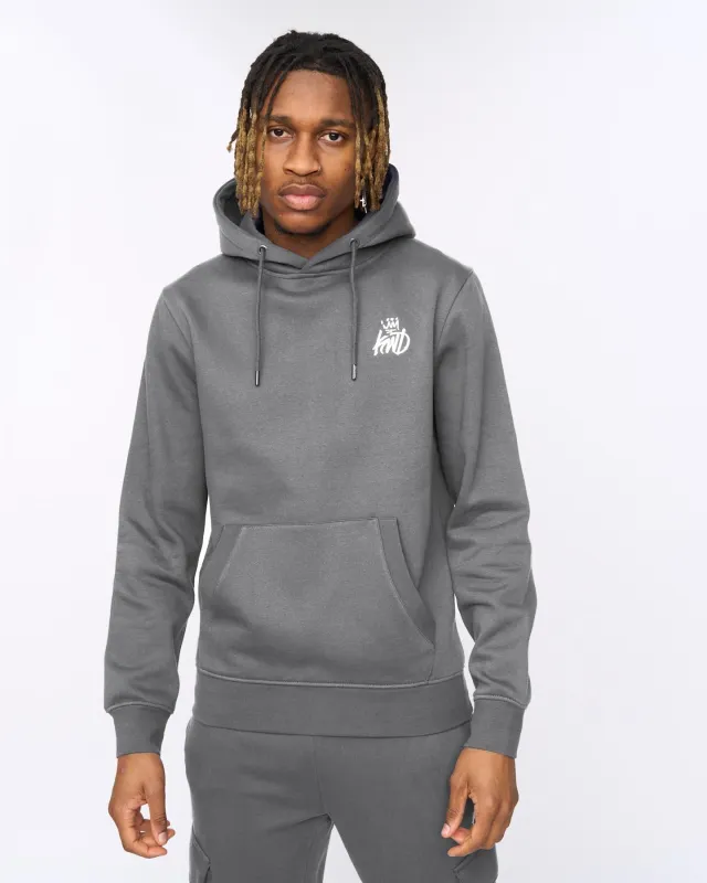 Crosby Hoodie Asphalt made by Kings Will Dream