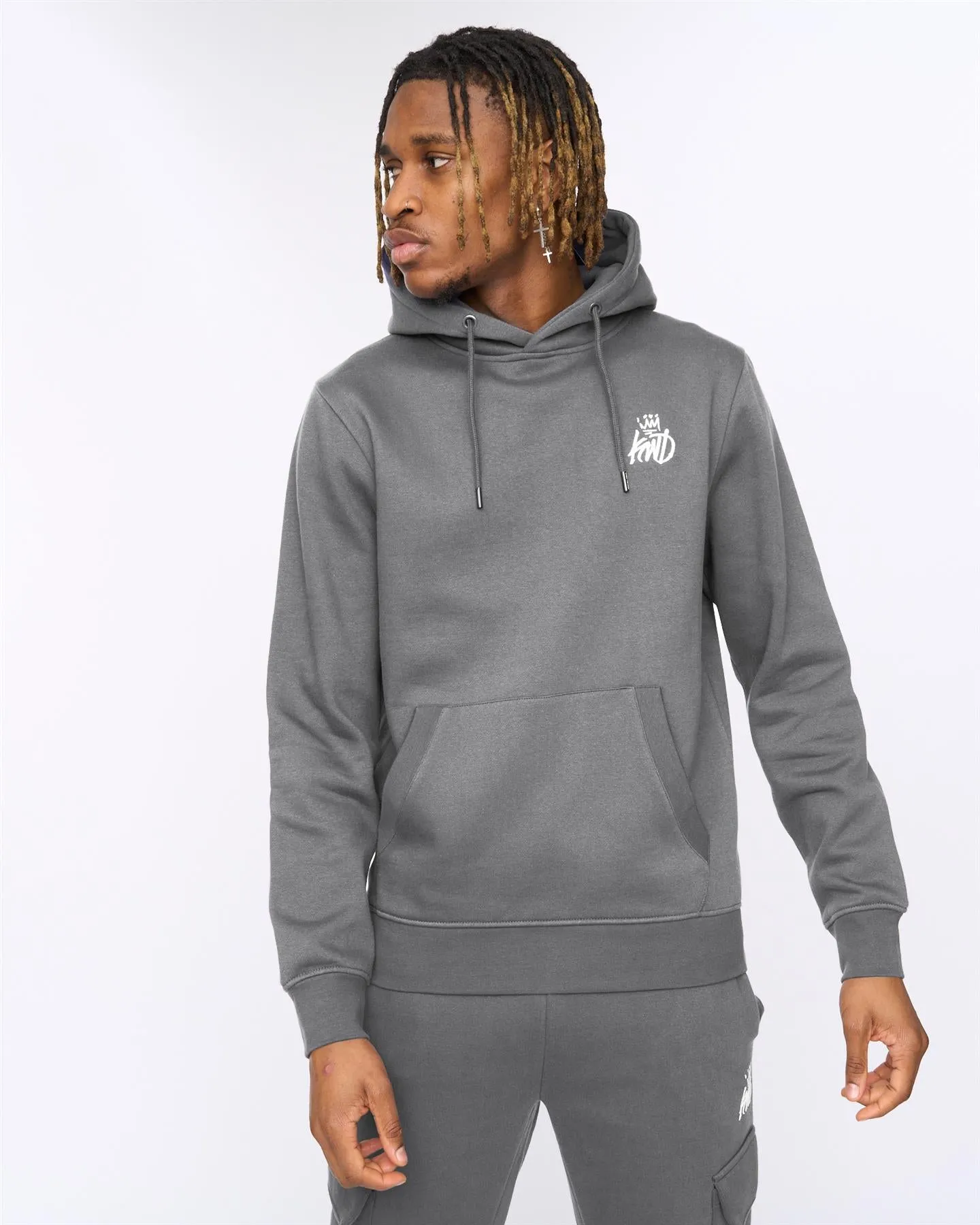 Crosby Hoodie Asphalt sold by Kings Will Dream product image thumbnail 3