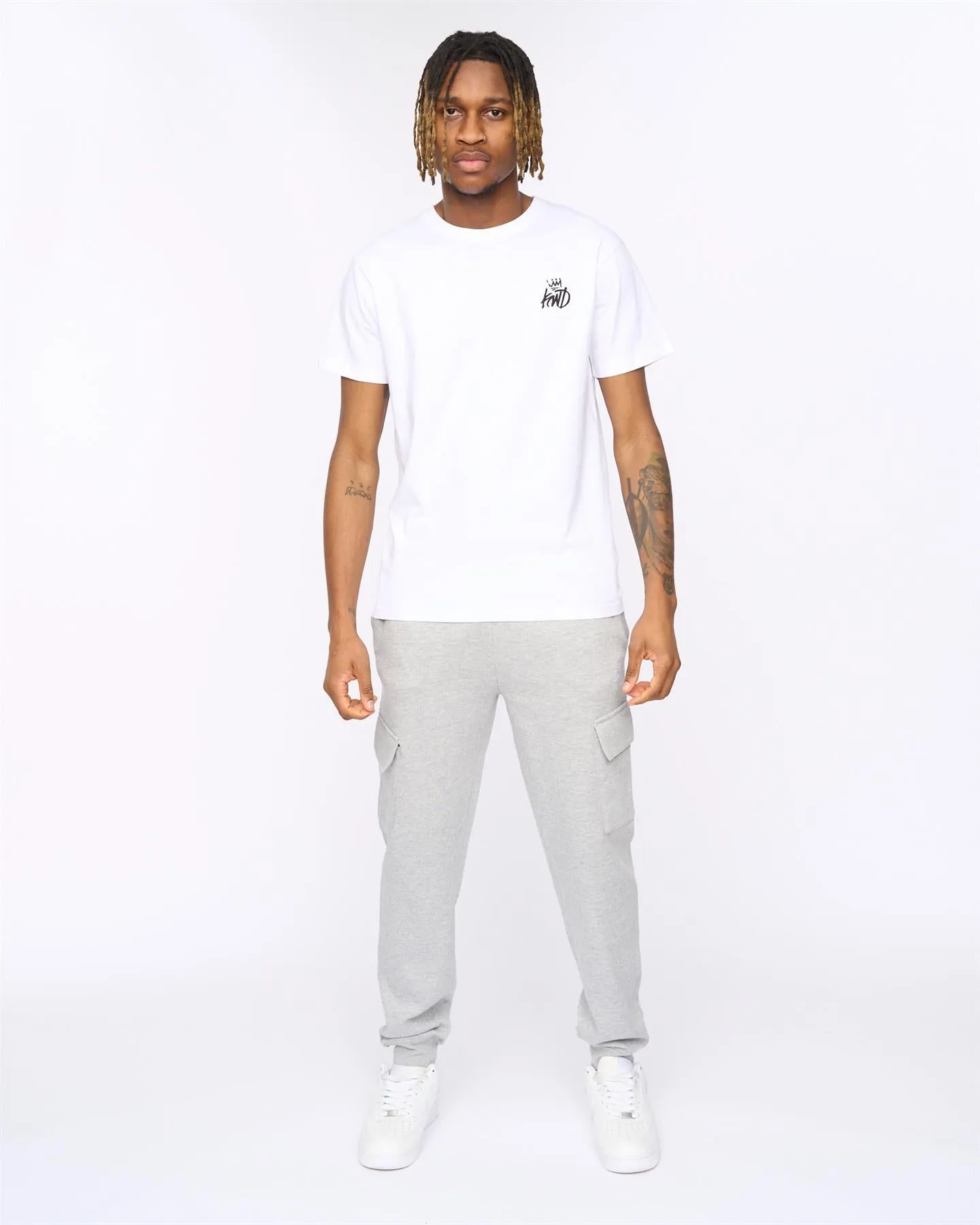 Crosby T-Shirt White sold by Kings Will Dream product image thumbnail 3