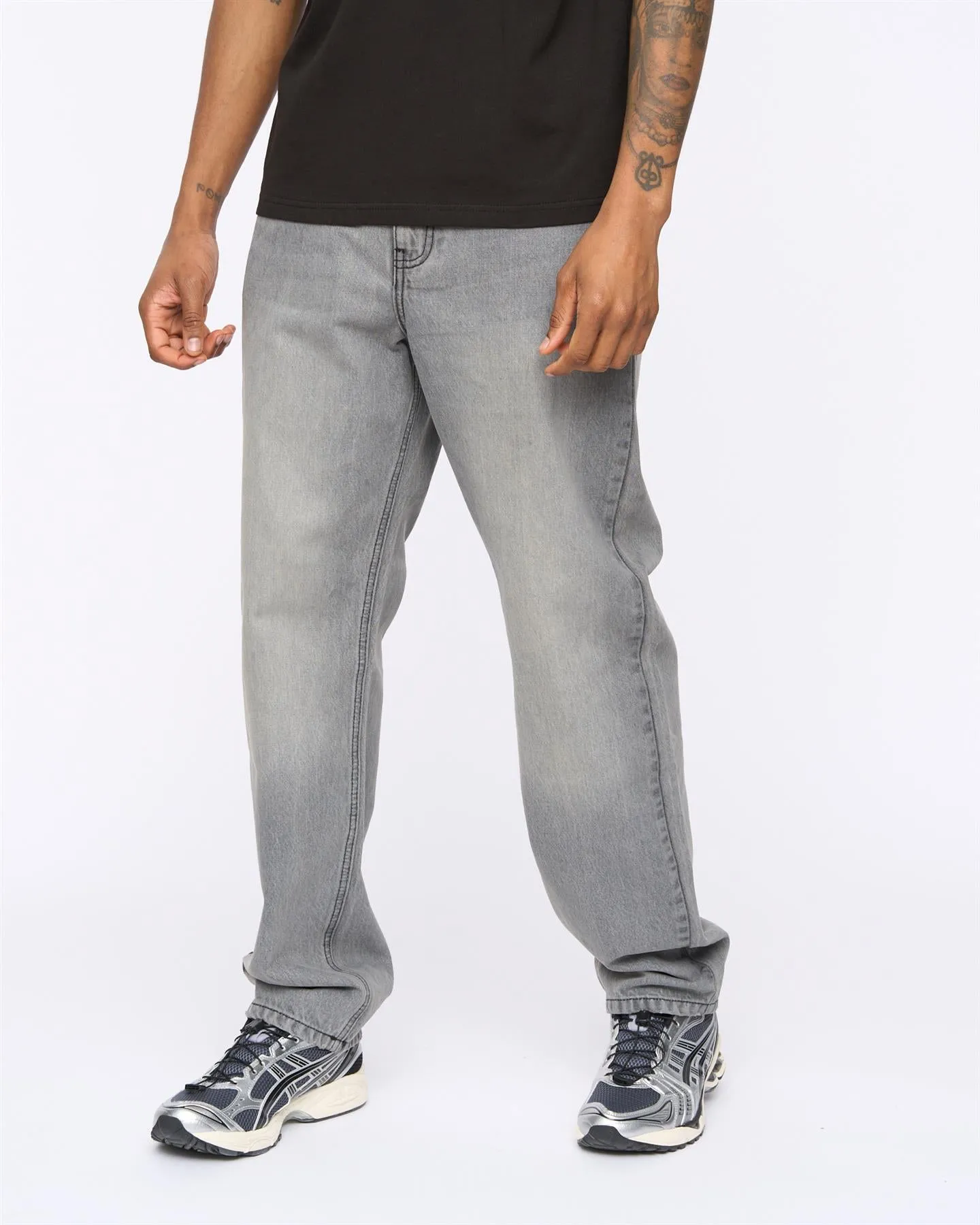 Dubback Jeans Grey Wash sold by Kings Will Dream product image thumbnail 2