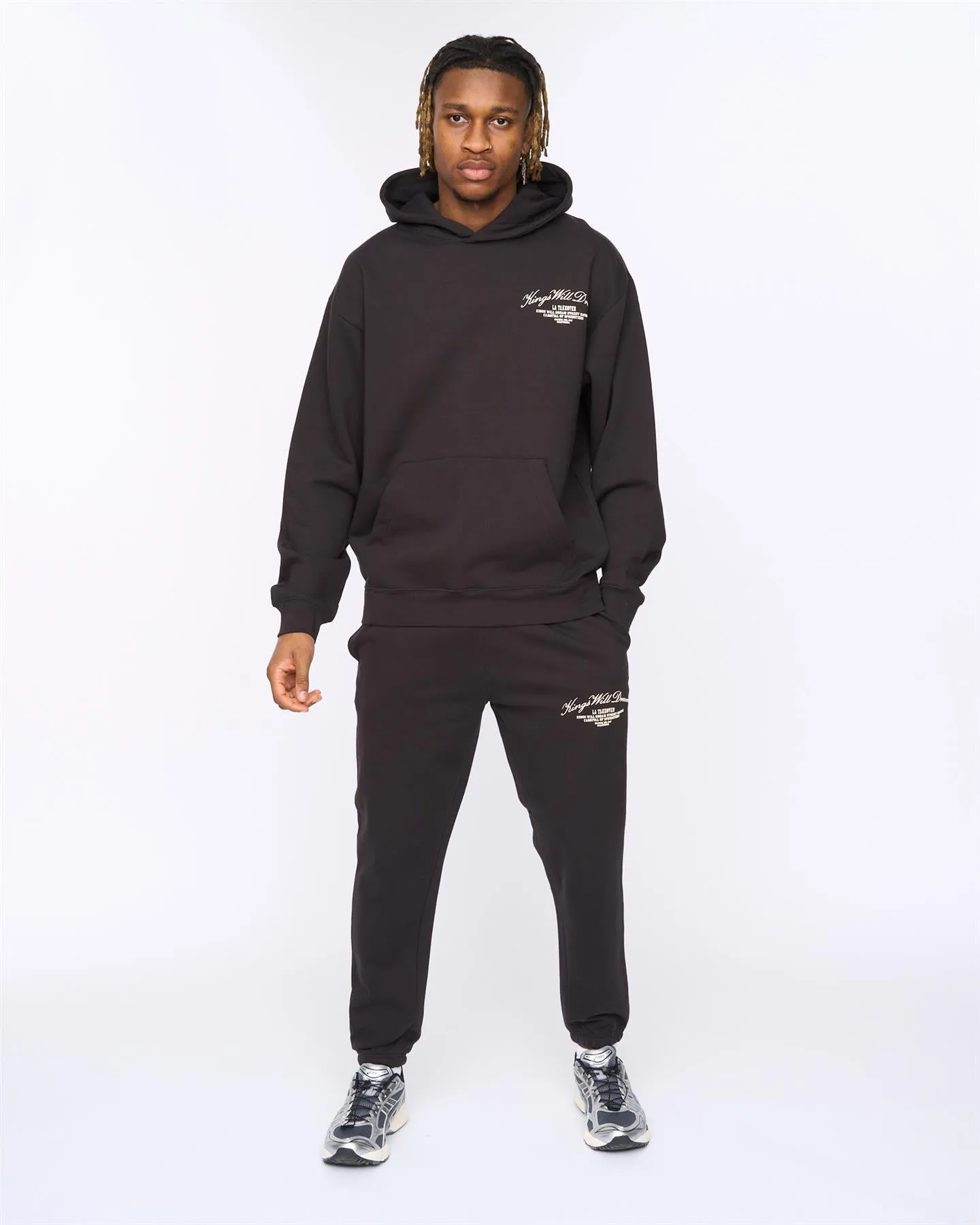 Arch Oversized Hoodie Black sold by Kings Will Dream product image thumbnail 3