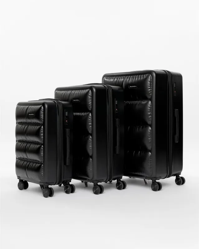 Bubble Suitcase 3pk Black sold by Kings Will Dream