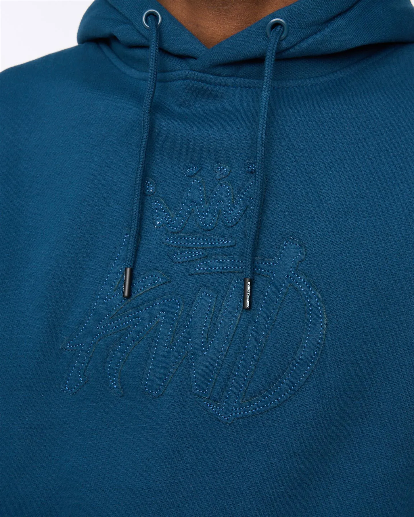 Tonally Hoodie Teal sold by Kings Will Dream product image thumbnail 5