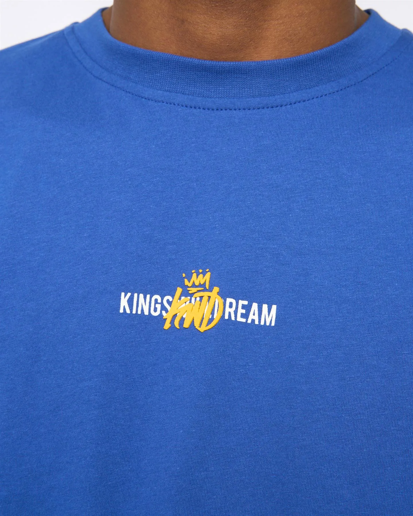 Built T-Shirt Blue sold by Kings Will Dream product image thumbnail 5