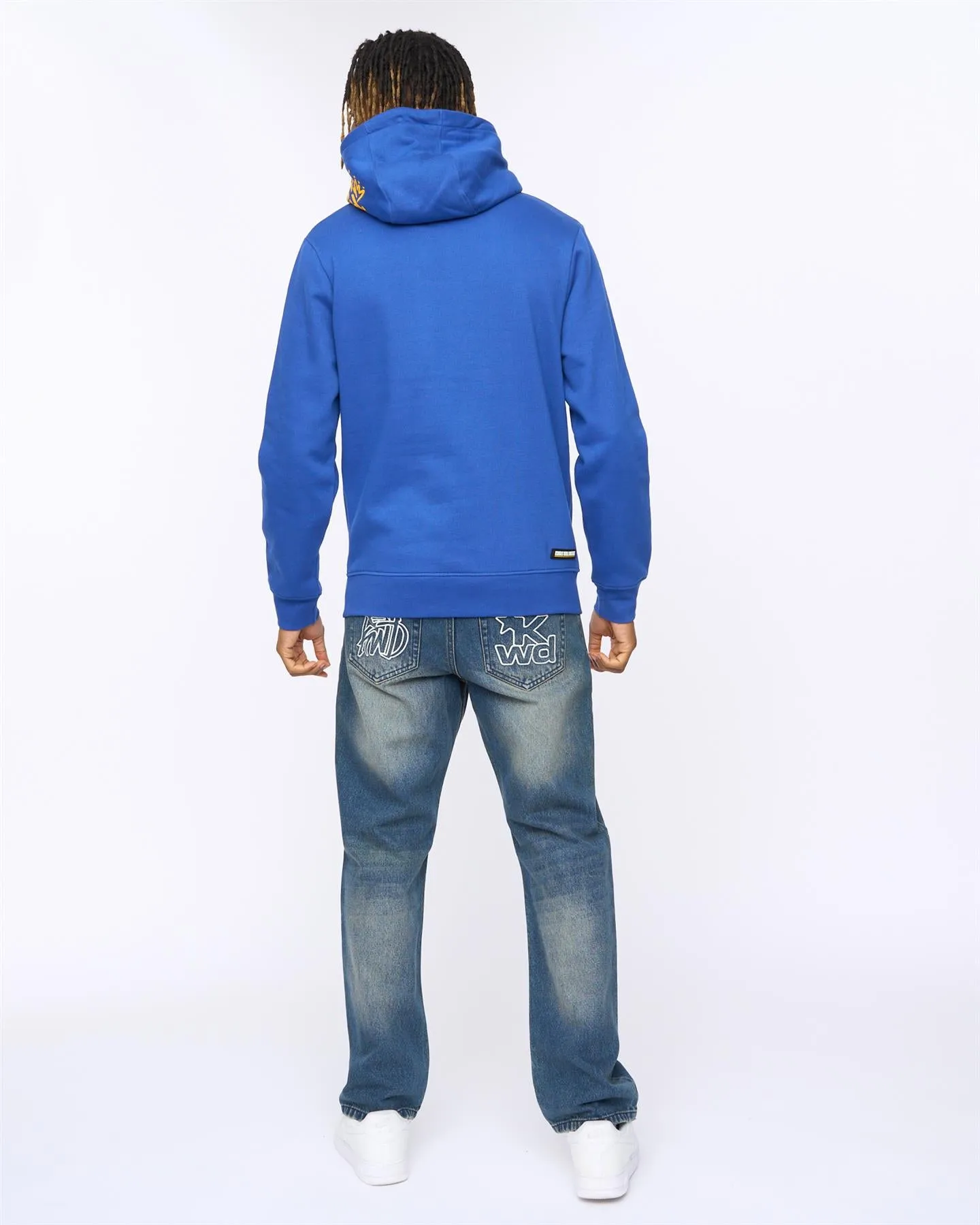 Built Hoodie Blue sold by Kings Will Dream product image thumbnail 4