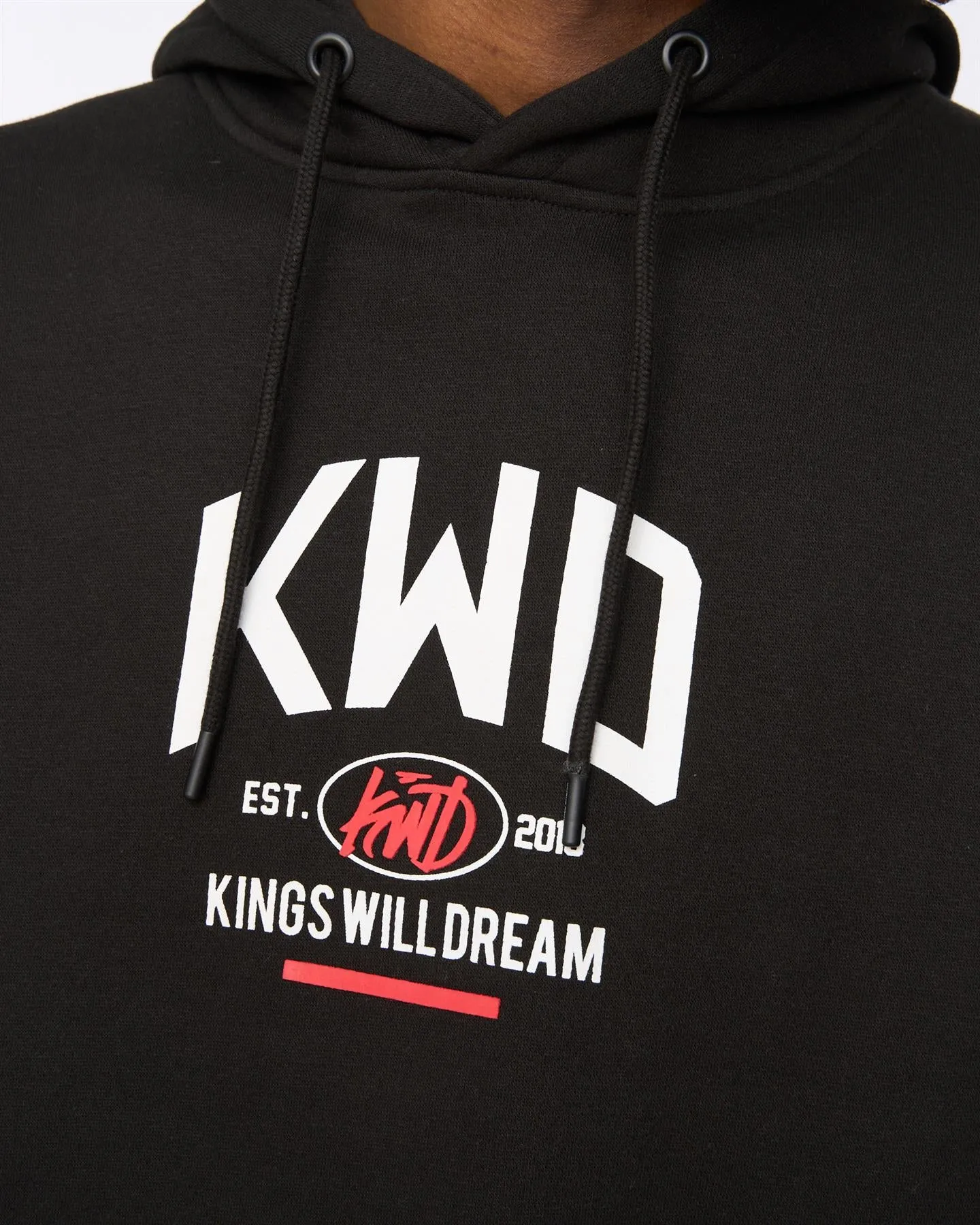 Tattooed Hoodie Black sold by Kings Will Dream product image thumbnail 5
