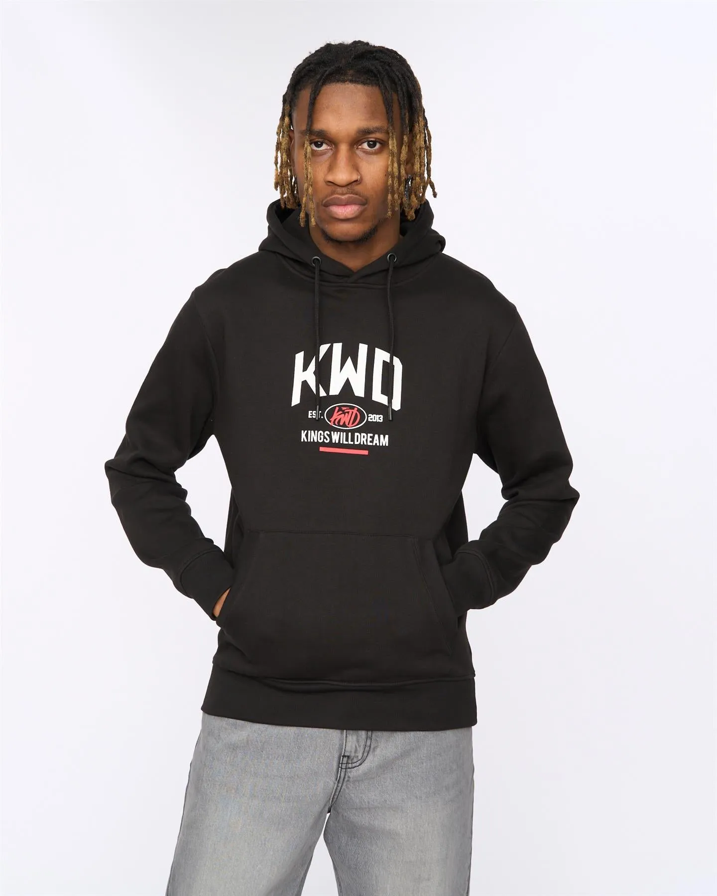 Tattooed Hoodie Black sold by Kings Will Dream product image thumbnail 2