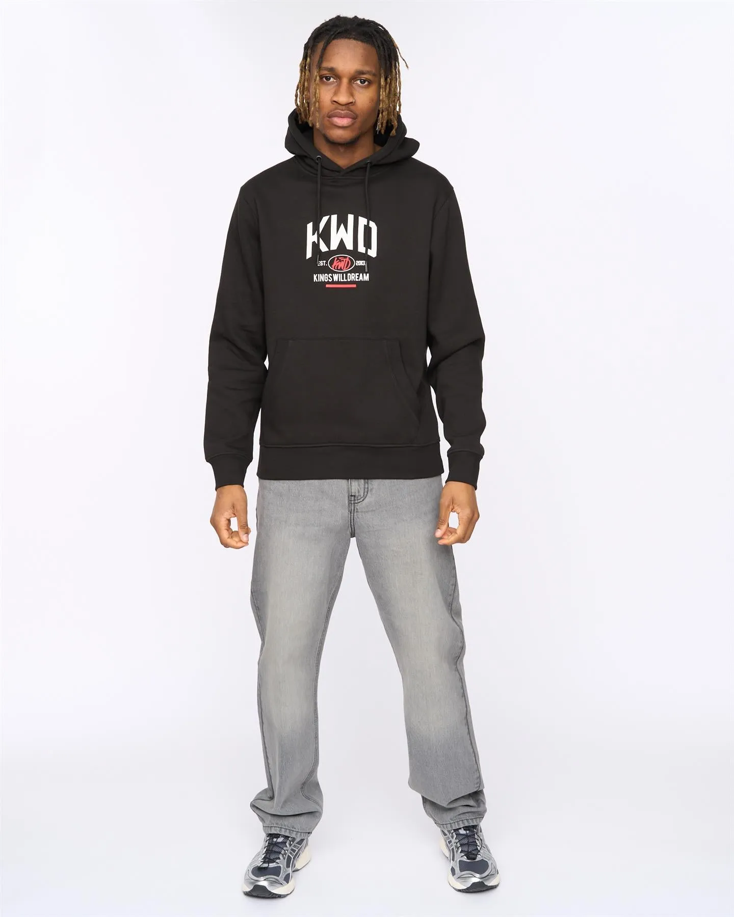 Tattooed Hoodie Black sold by Kings Will Dream product image thumbnail 3