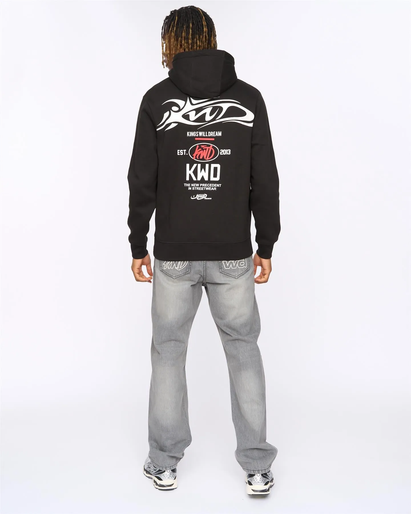Tattooed Hoodie Black sold by Kings Will Dream product image thumbnail 4