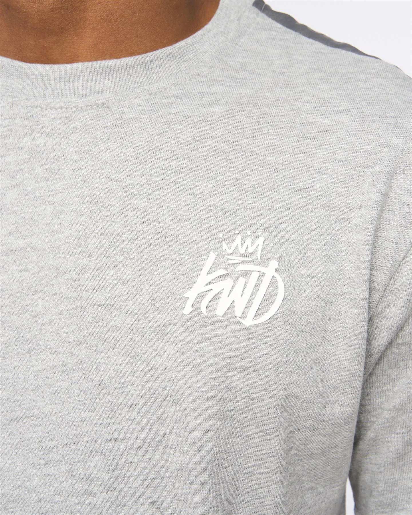 Tapelny T-Shirt Grey Marl sold by Kings Will Dream product image thumbnail 5
