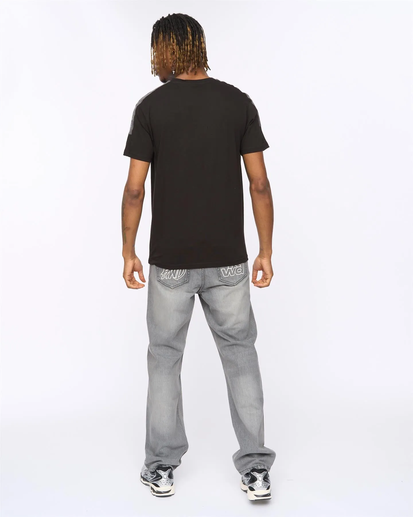 Tapelny T-Shirt Black sold by Kings Will Dream product image thumbnail 4