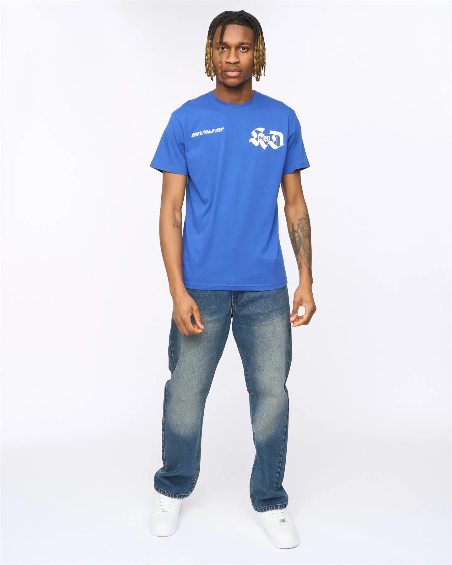 Cartellio T-Shirt Blue sold by Kings Will Dream product image thumbnail 3