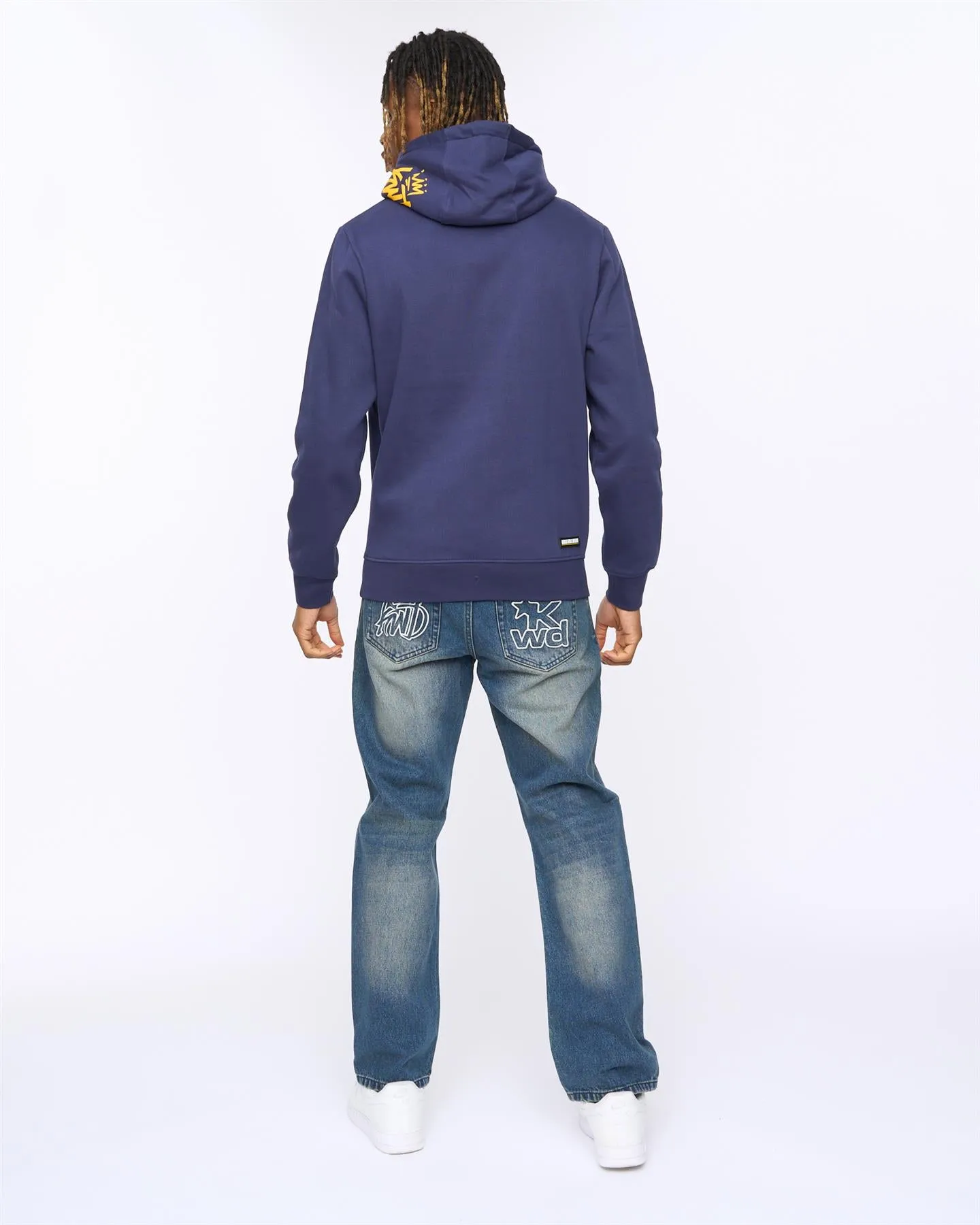 Built Hoodie Navy sold by Kings Will Dream product image thumbnail 4