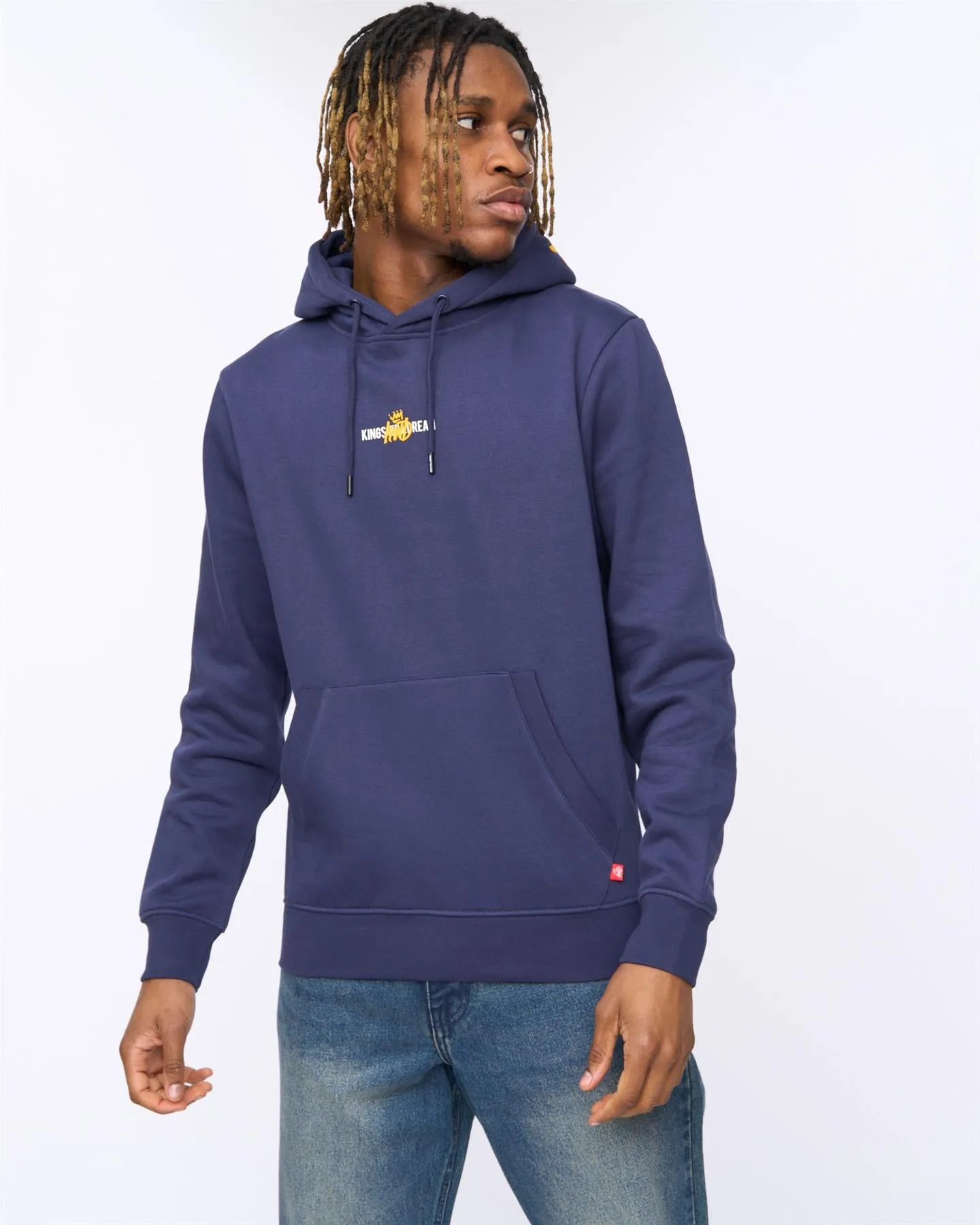 Built Hoodie Navy sold by Kings Will Dream