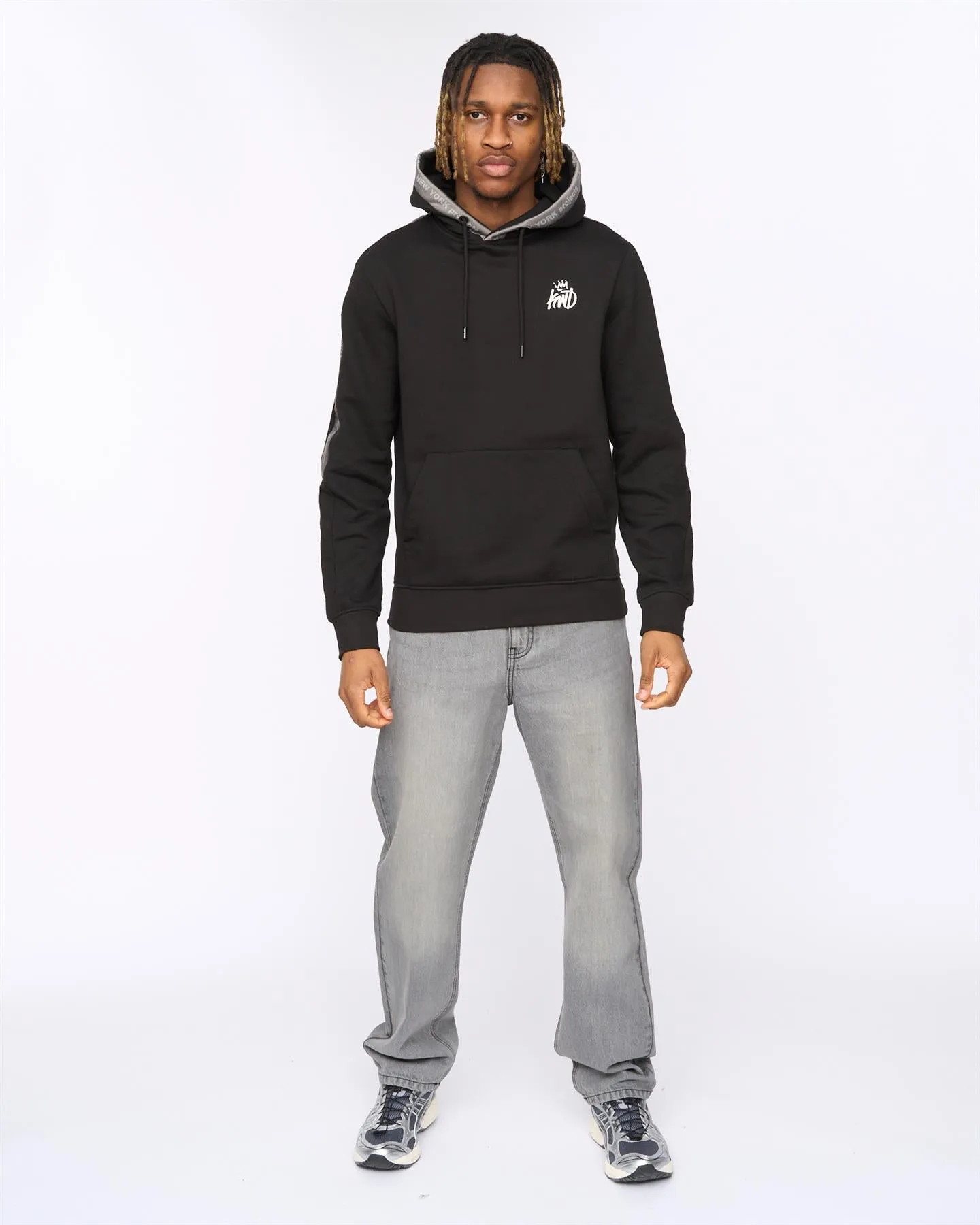 Tapelny Hoodie Black sold by Kings Will Dream product image thumbnail 3