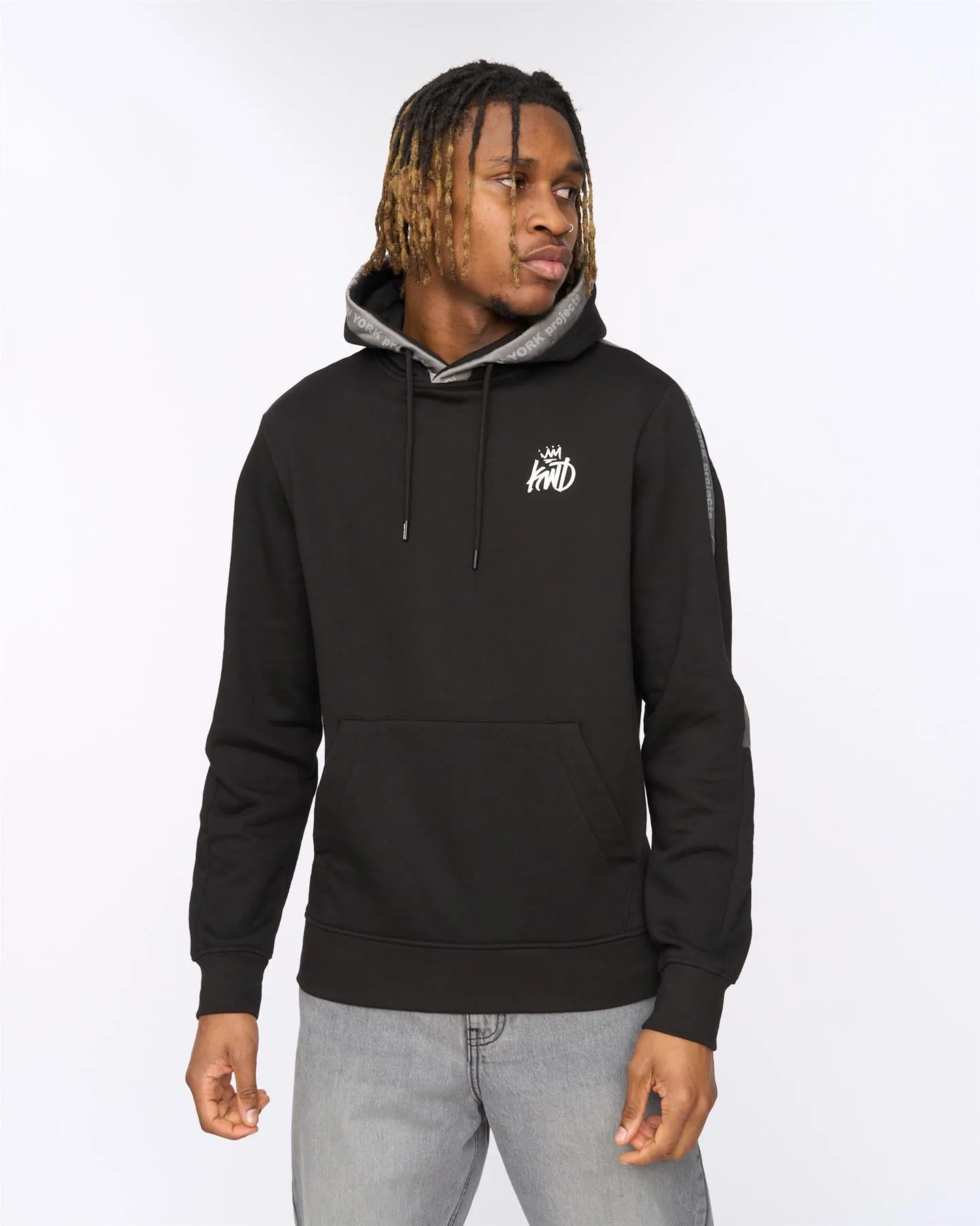 Tapelny Hoodie Black sold by Kings Will Dream