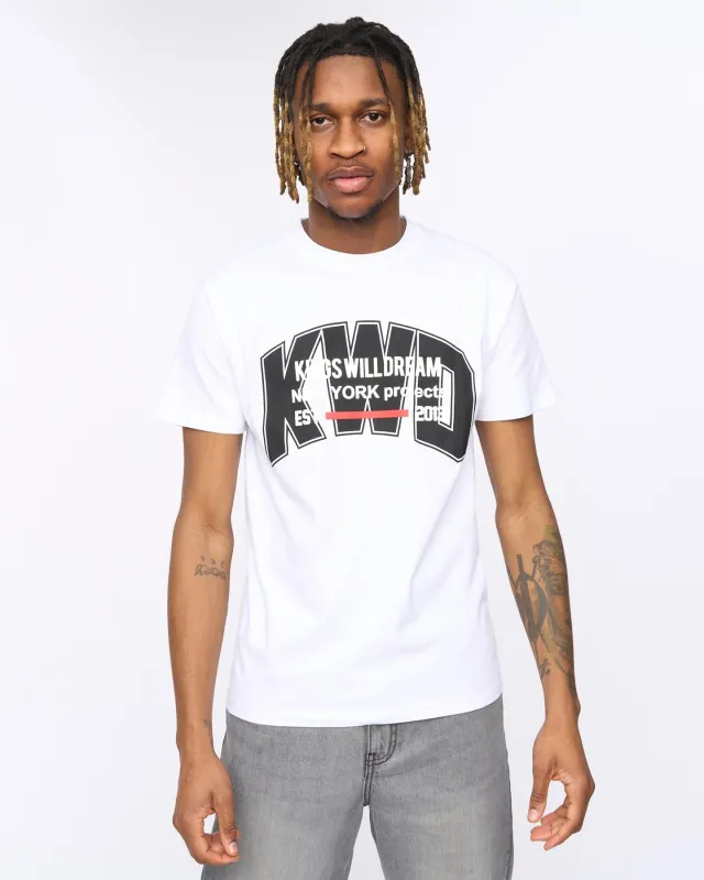 Typeover T-Shirt White made by Kings Will Dream