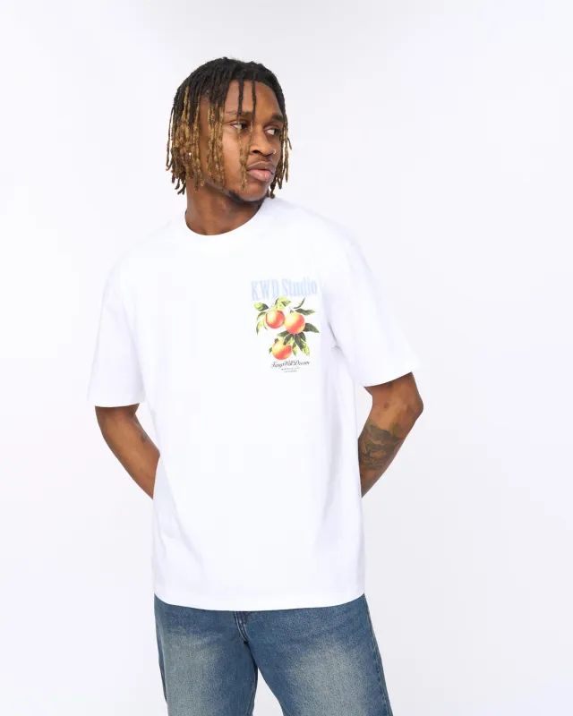 Citrus Oversized T-Shirt White made by Kings Will Dream