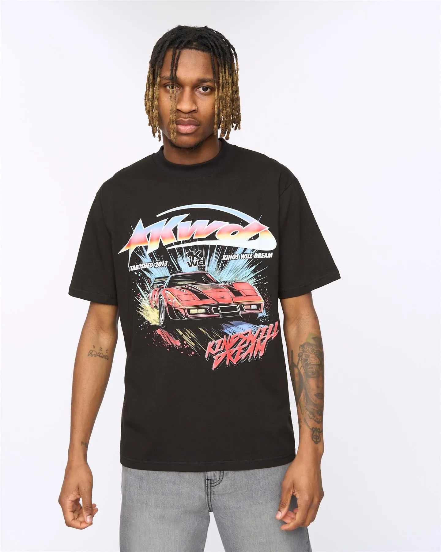 Fastlane T-Shirt Black sold by Kings Will Dream