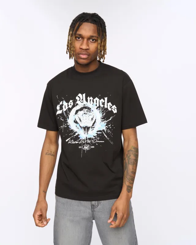 Snakered T-Shirt Black made by Kings Will Dream