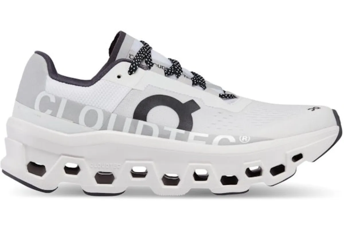 On Running Cloudmonster White Black (Women's) sold by Addict Sneakers