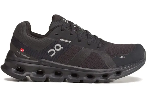 On Running Cloudrunner Waterproof Black sold by Addict Sneakers