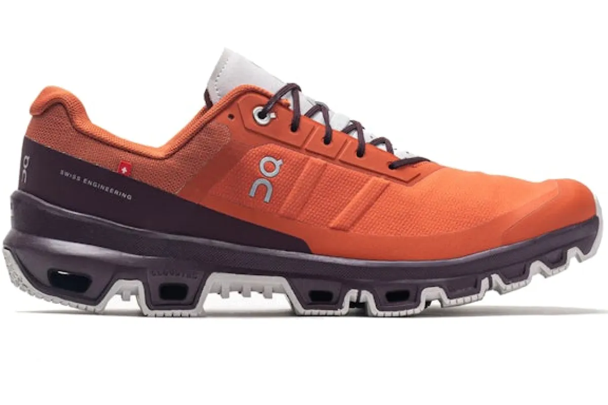 On Running Cloudventure Flare Mulberry sold by Addict Sneakers