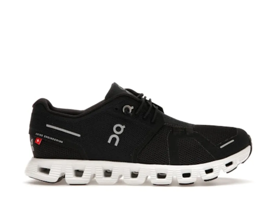 On Running Cloud 5 Black White (Women's) sold by Addict Sneakers
