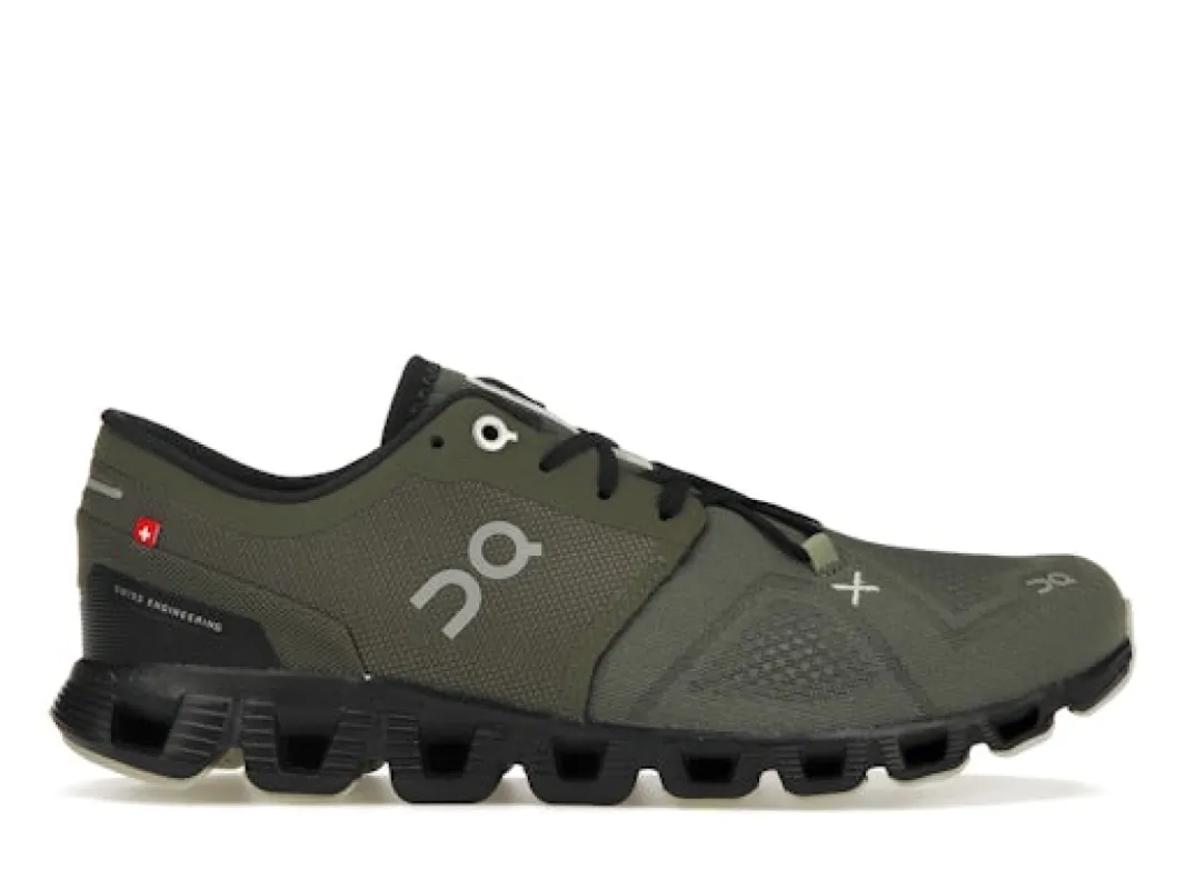 On Running Cloud X 3 Olive Reseda sold by Addict Sneakers