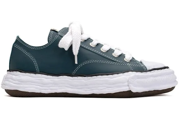 Maison Mihara Yasuhiro Peterson 23 OG Sole Leather Low Blue sold by Addict Sneakers