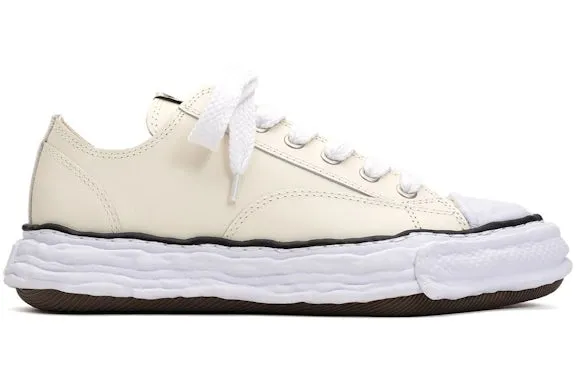 Maison Mihara Yasuhiro Peterson 23 OG Sole Leather Low White sold by Addict Sneakers
