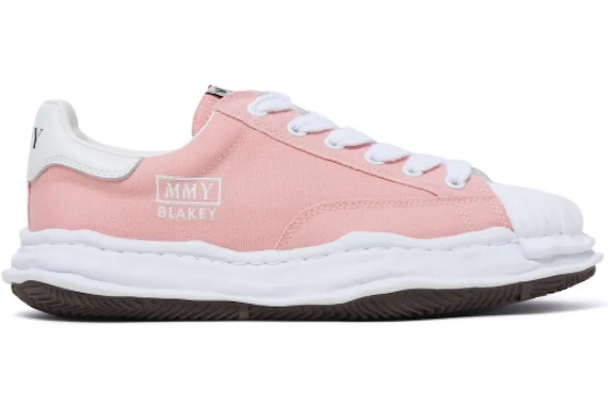 Maison Mihara Yasuhiro Blakey OG Sole Canvas Low Pink sold by Addict Sneakers