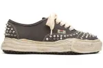 Maison Mihara Yasuhiro Baker OG Sole Studded Canvas Low Grey sold by Addict Sneakers