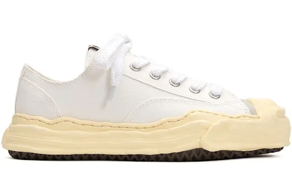 Maison Mihara Yasuhiro Hank Vintage Sole Canvas Low White sold by Addict Sneakers