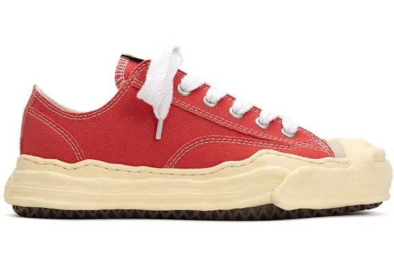 Maison Mihara Yasuhiro Hank Vintage Sole Canvas Low Orange sold by Addict Sneakers